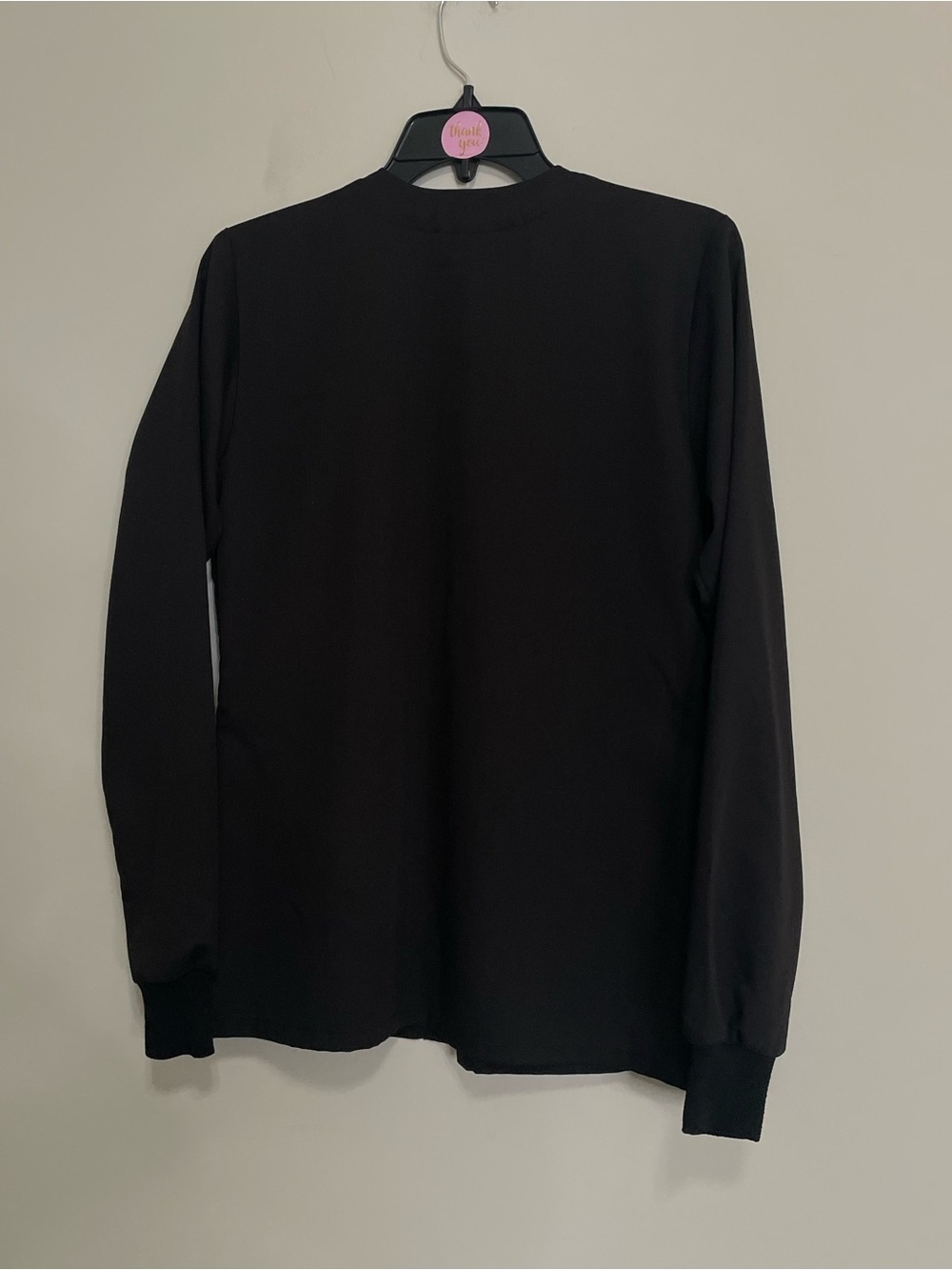 Grey's Anatomy Black Button-Front Medical Jacket~ Size Small - Picture 10 of 10